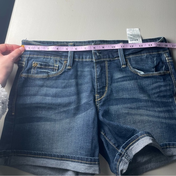 Denizen From Levi’s Stretchy Denim Shorts Size 4 Waist 27 - Picture 8 of 8